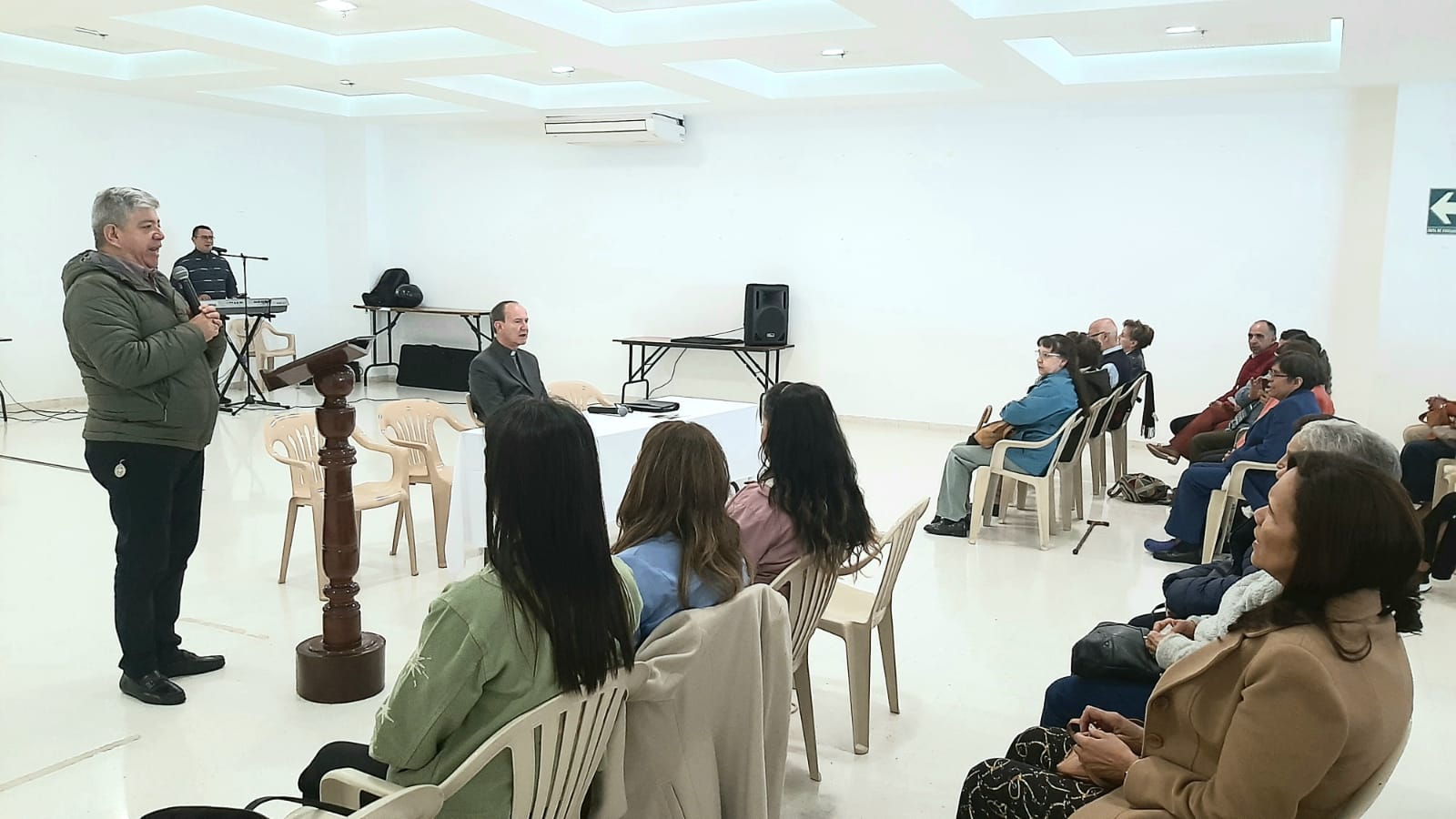Encuentro de grupos Pastorales Arciprestazgo 1.5 de la Vicaría de la Inmaculada Concepción, en el marco de la visita pastoral del Monseñor Darío Álvarez Botero, Vicario Episcopal Territorial.