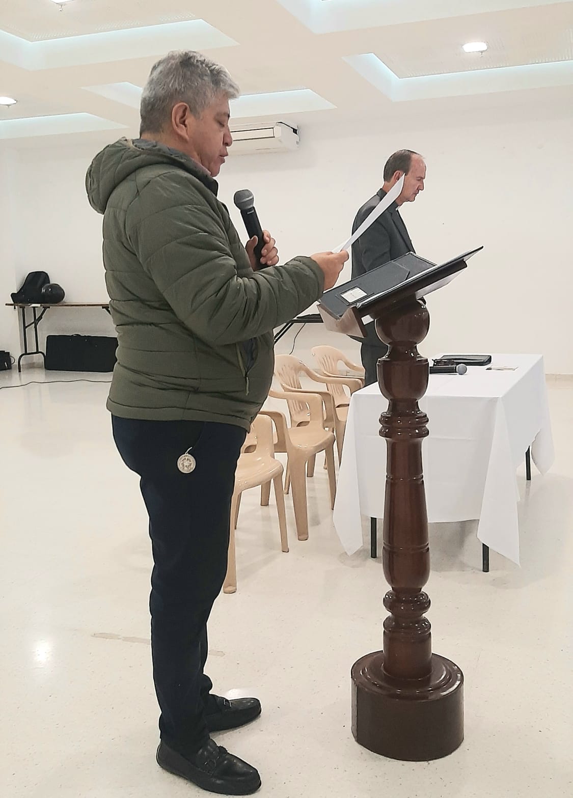 Encuentro de grupos Pastorales Arciprestazgo 1.5 de la Vicaría de la Inmaculada Concepción, en el marco de la visita pastoral del Monseñor Darío Álvarez Botero, Vicario Episcopal Territorial.