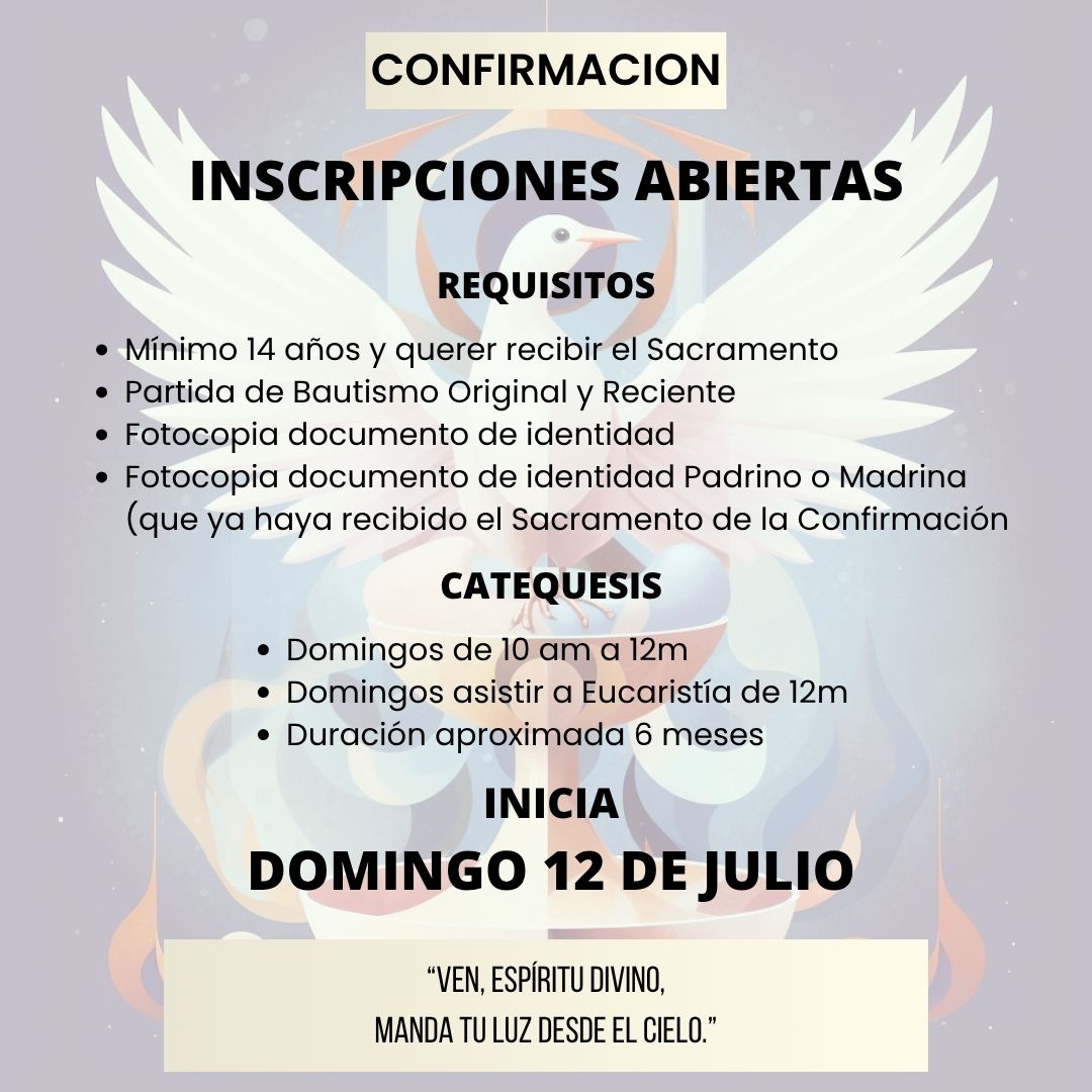 CONFIRMACION