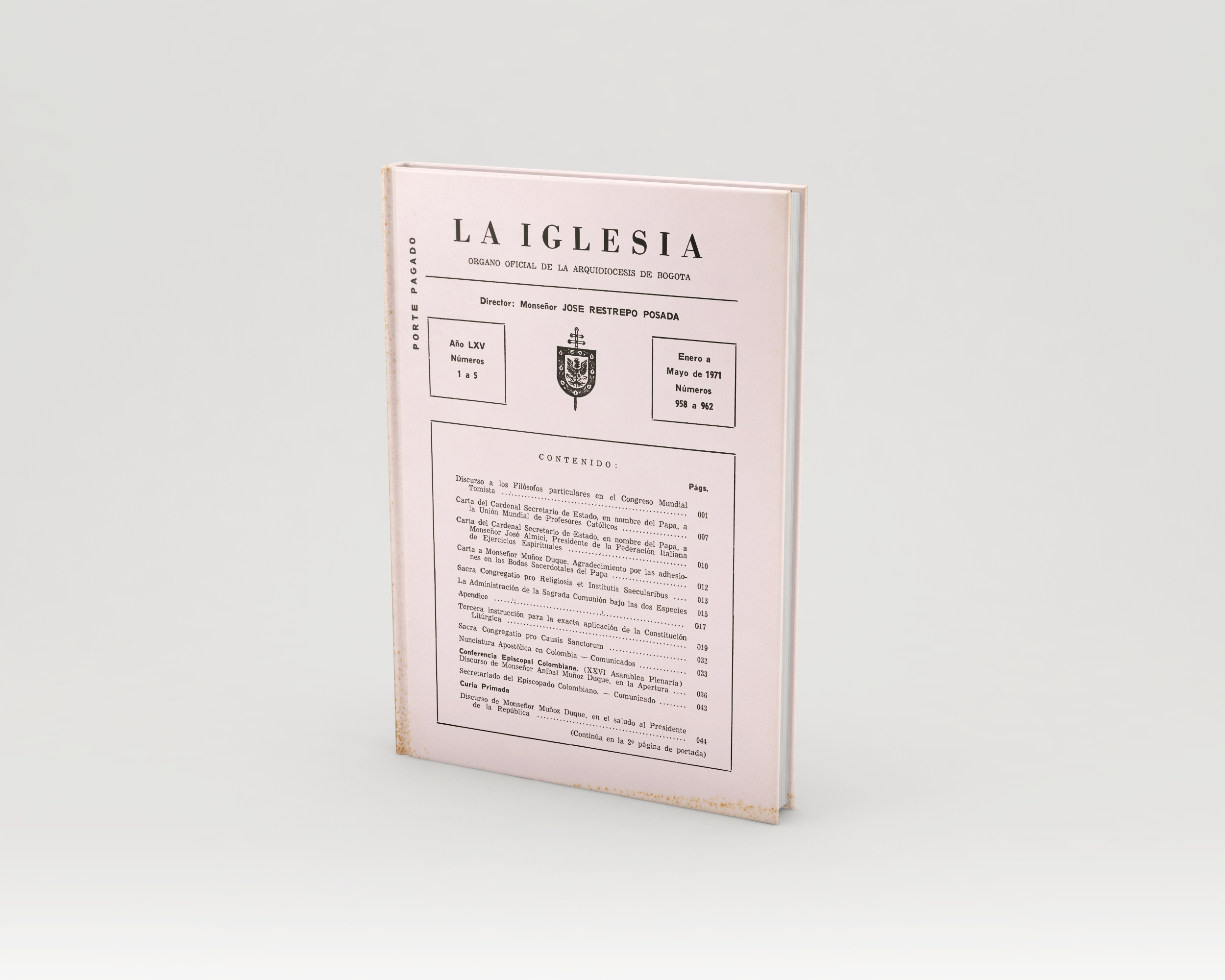 Revista La Iglesia 1971