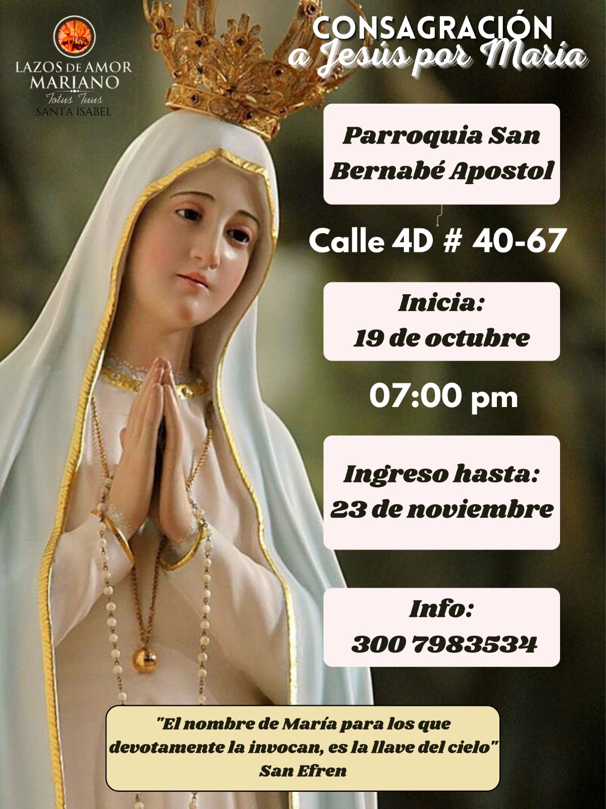 TE ESPERAMOS