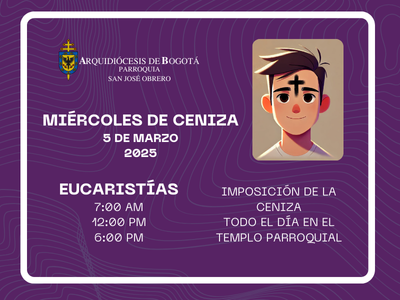 Miércoles de ceniza 2025