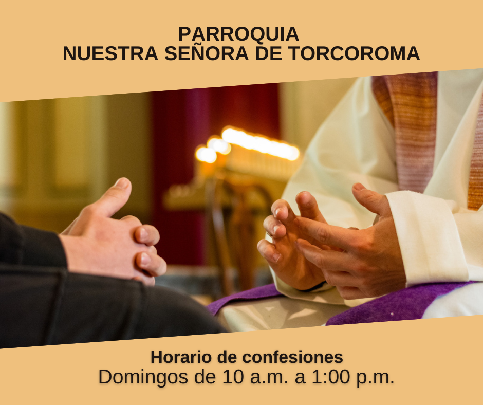 Horario confesiones Tporcorma
