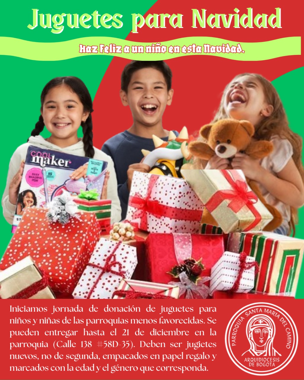 Campaña donación de juguetes 2025