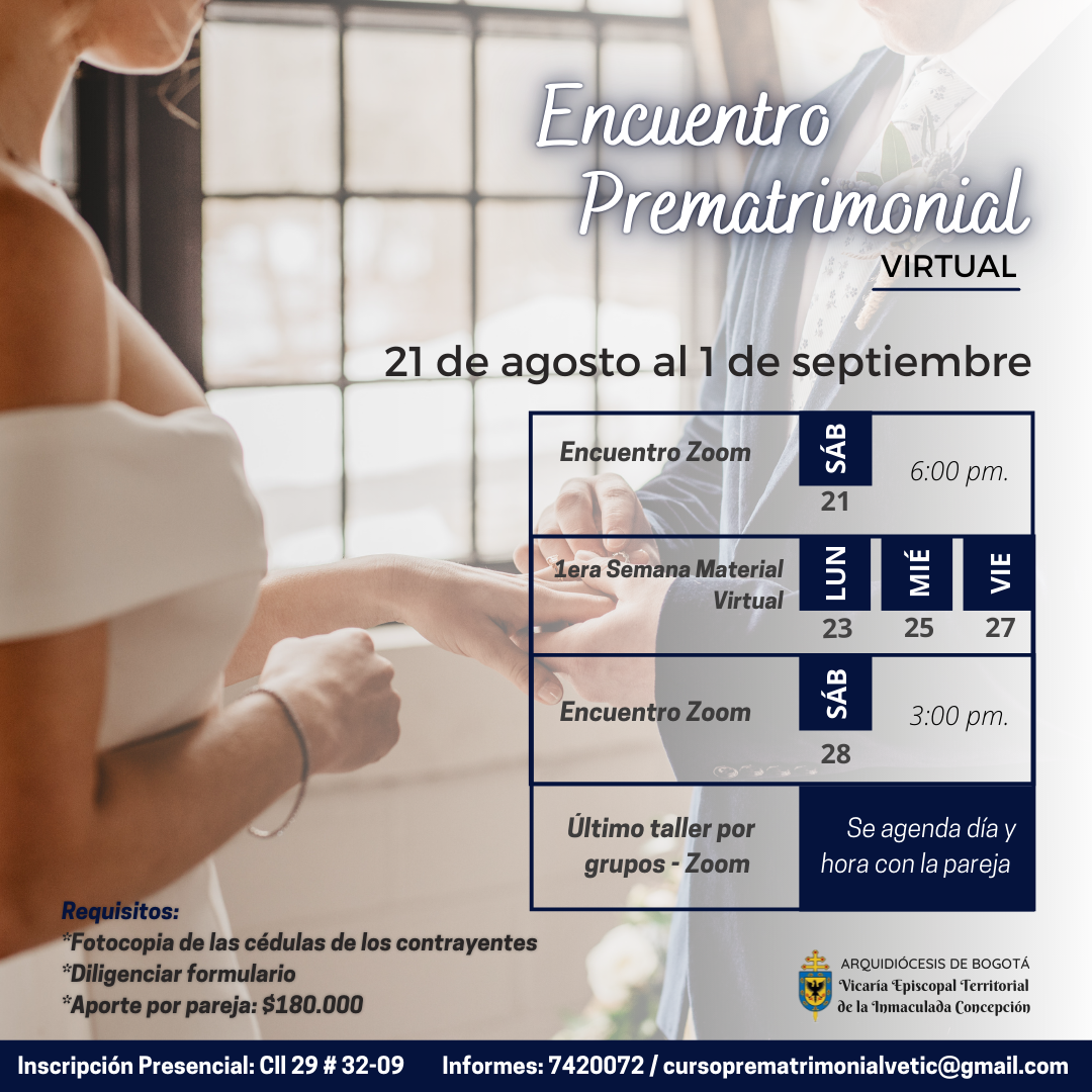 prematrimonial agosto