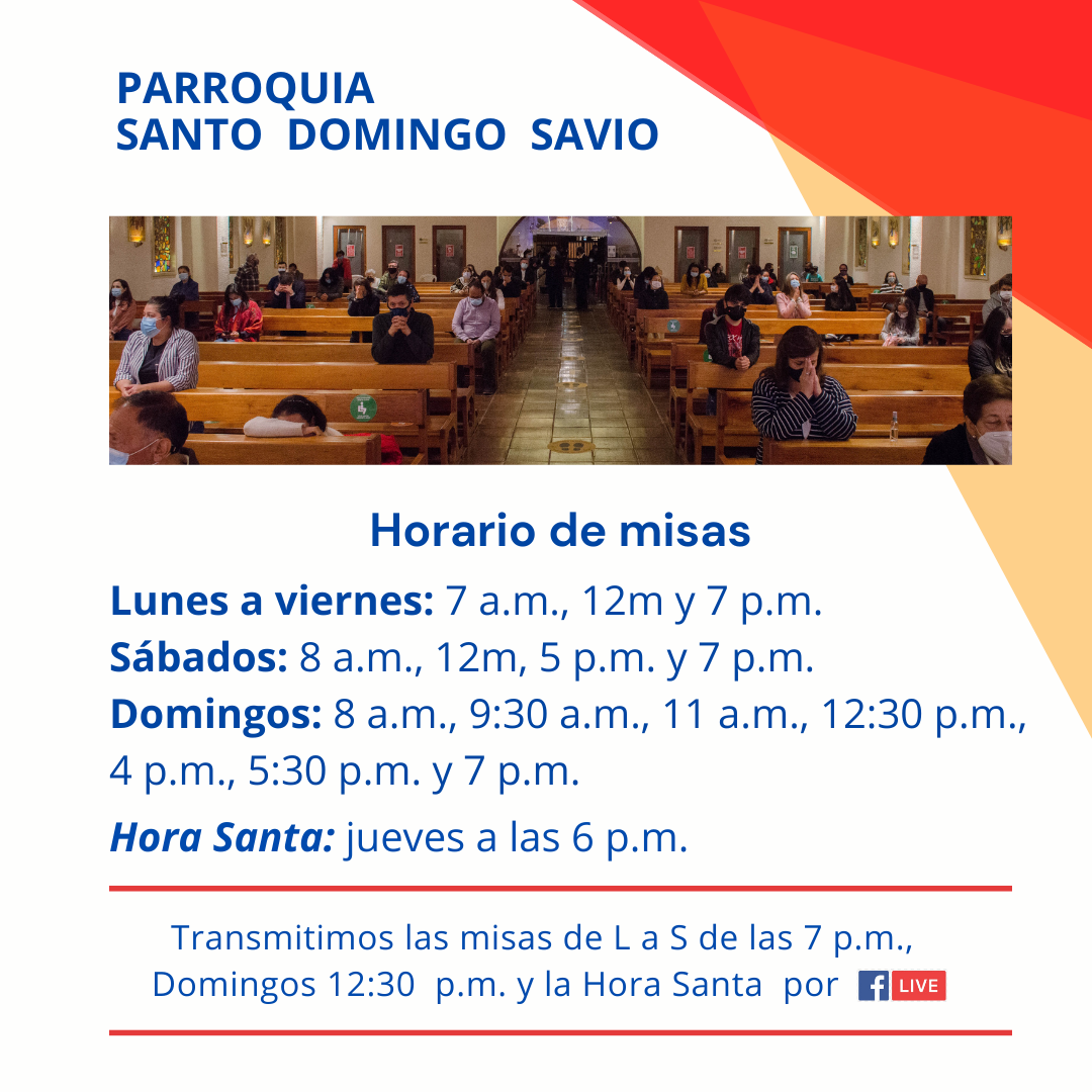 misa horario nuevo