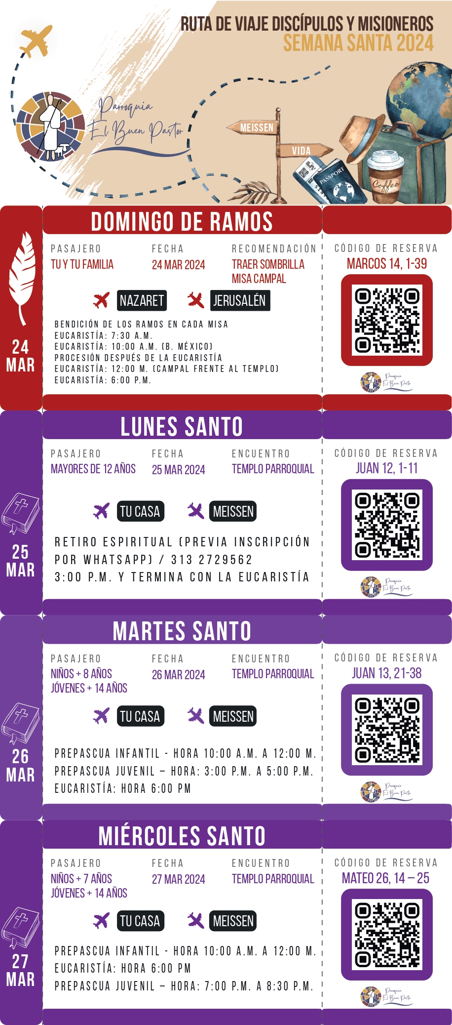 Programación Semana Santa Caracol