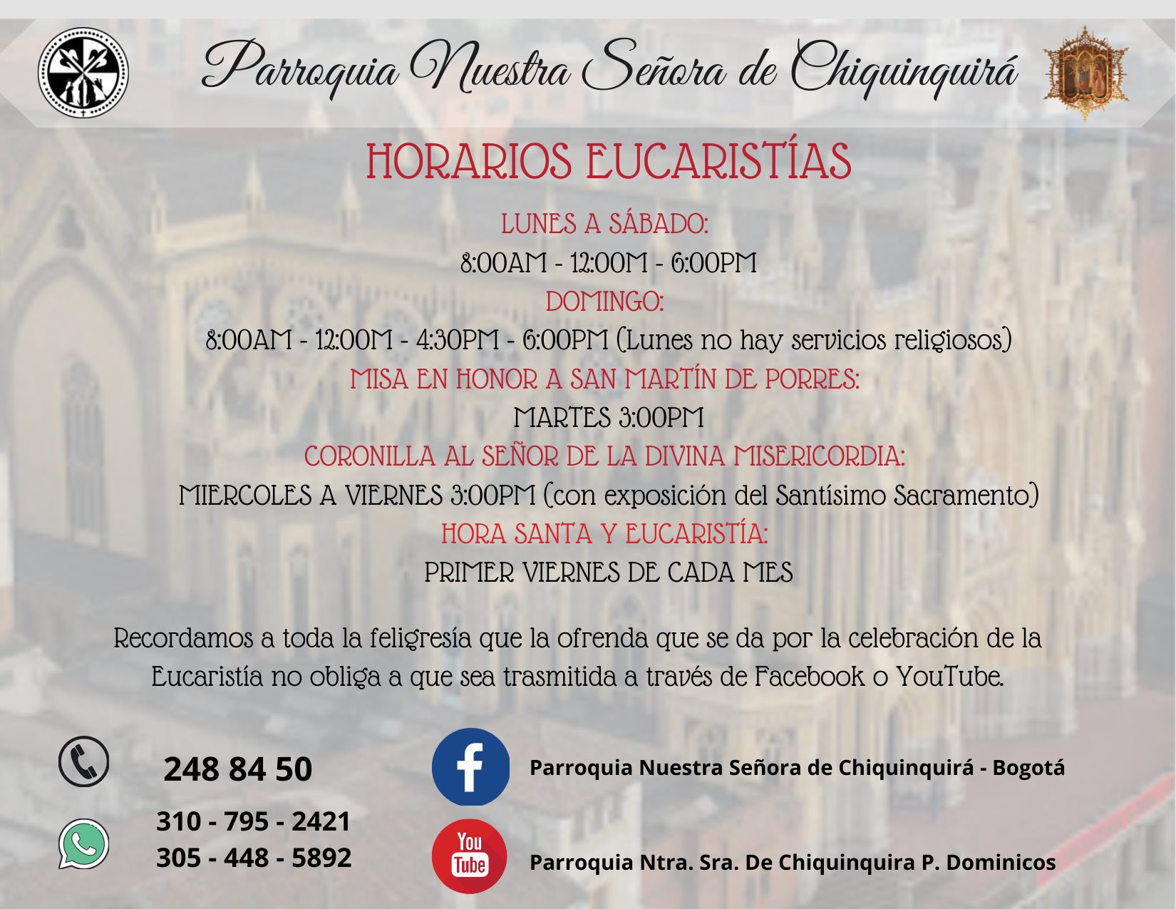 Horarios 