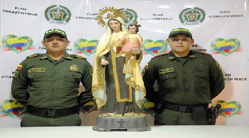 Virgen Carmen Policia