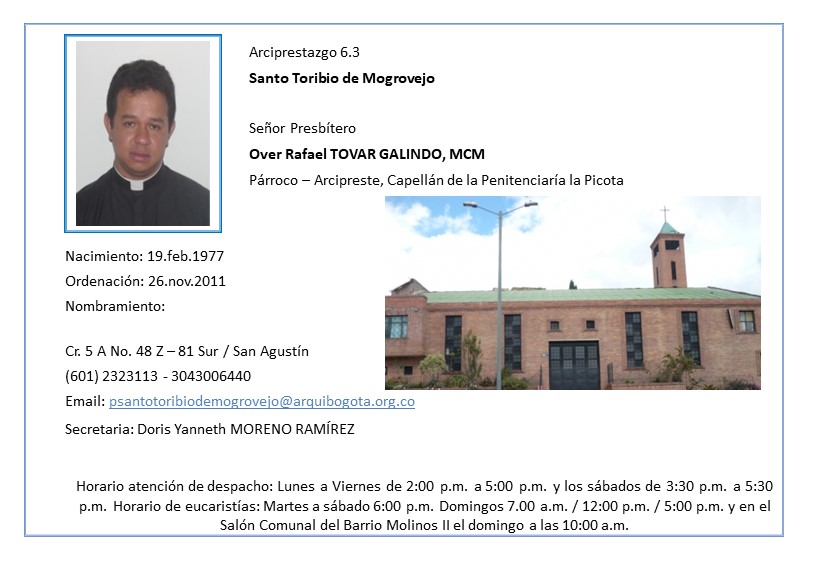 Directorio - Santo Toribio de Mogrovejo