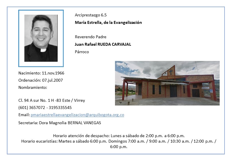 Directorio - María Estrella de la Evangelización
