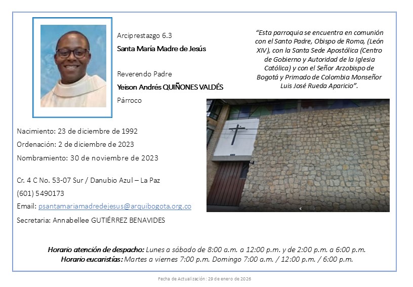 Santa María Madre de Jesús