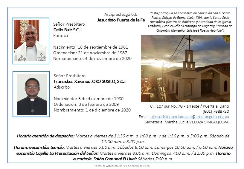 Jesucristo Puerta de la Fe