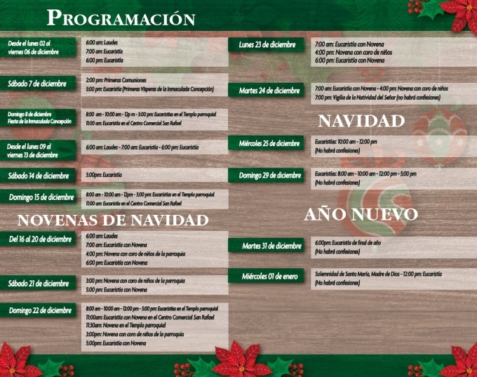 Calendario Navidad 2024 Página 2