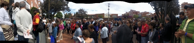 Viacrucis 2025 Parroquia Santa María del Camino Panorámica 1