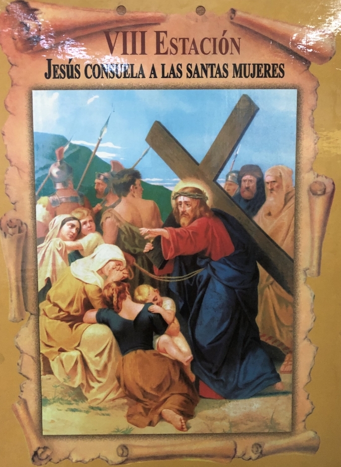 Viacrucis Santa María del Camino, Estación VIII