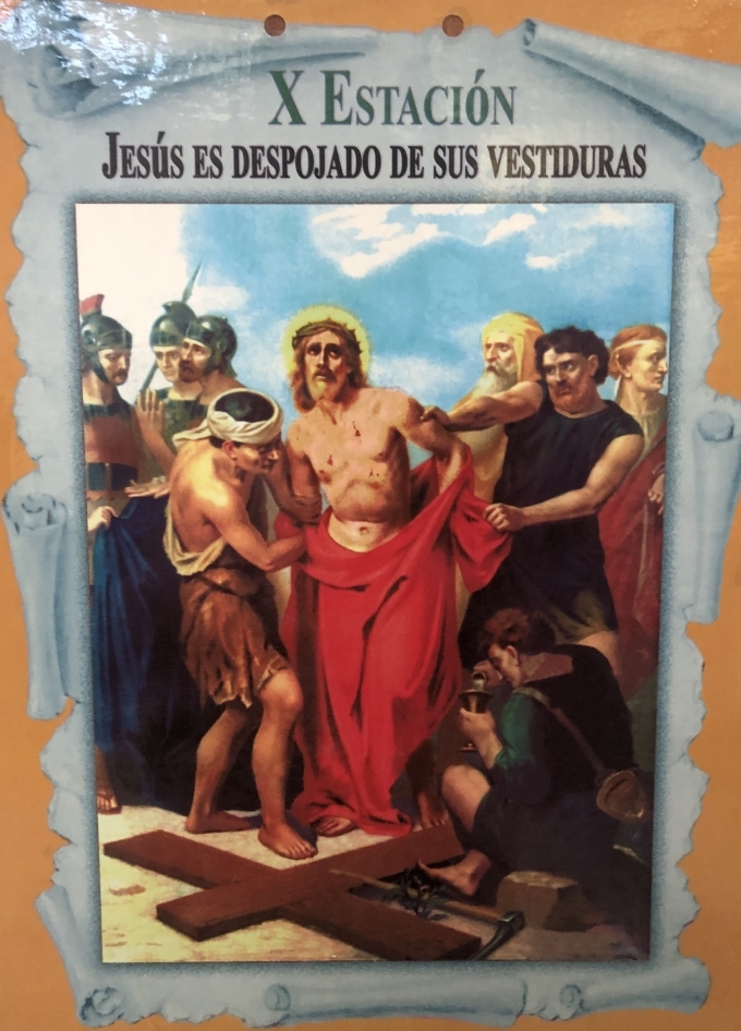 Viacrucis Santa María del Camino, Estación X