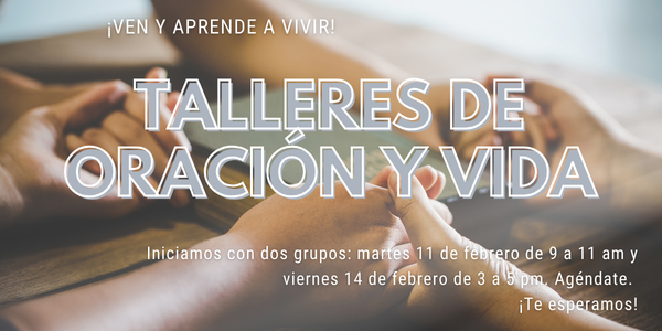 Banner Talleres Oración y Vida