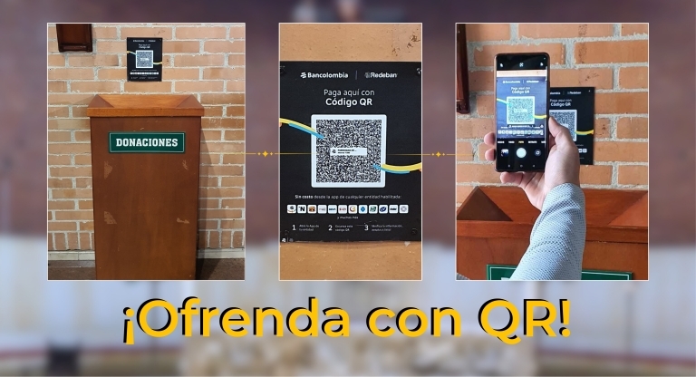 Ofrenda con código QR