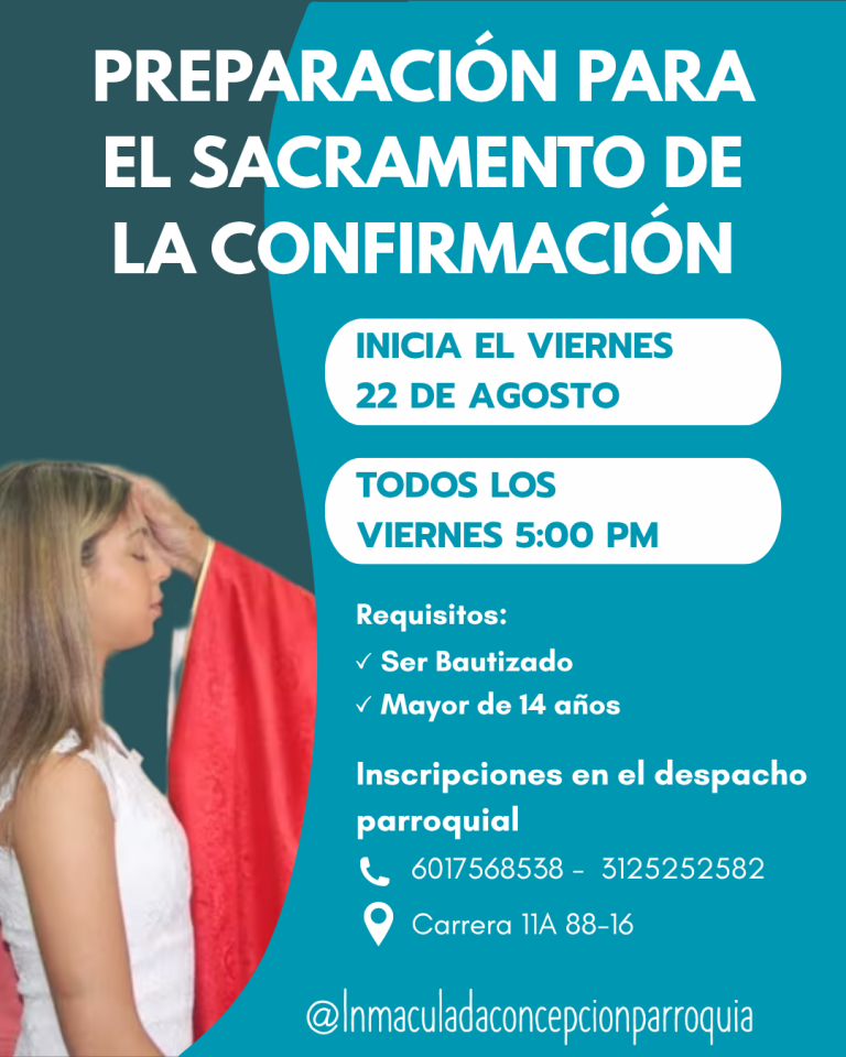 PREPARACIÓN PARA LA CONFIRMACIÓN