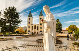 Visita del rector de Medjugorje el 1° de febrero