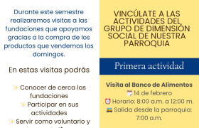 VISITA AL BANCO DE ALIMENTOS