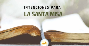 Intenciones de misa