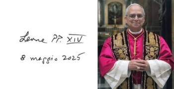 Firma León XIV